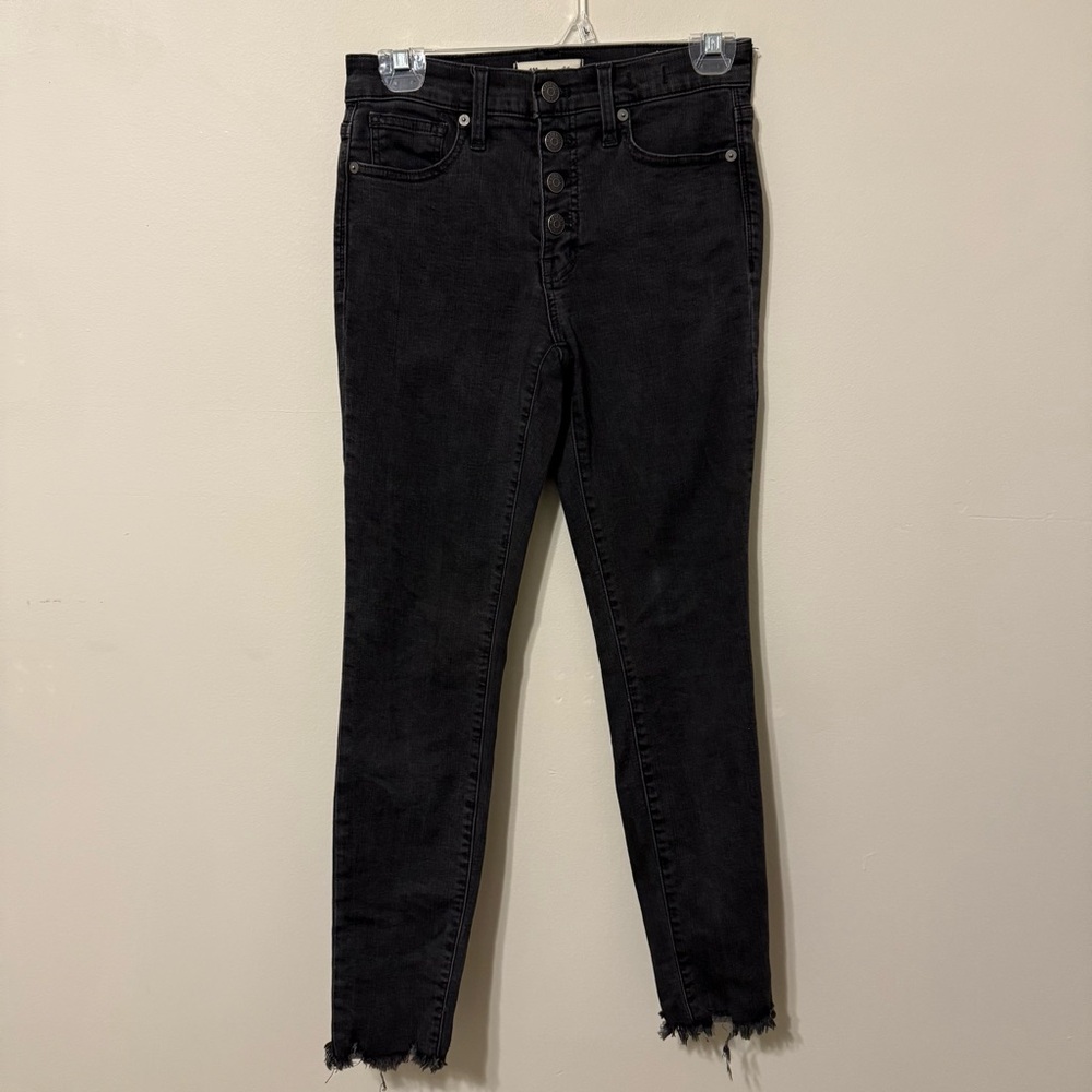 Women's Madewell Berkeley Black High-Waisted Jeans